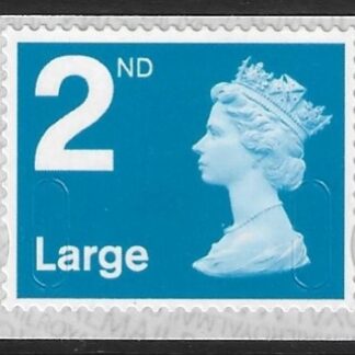 U3031 2nd Large bright blue MBIL  M20L SBP T2 Walsall U/M (MNH)