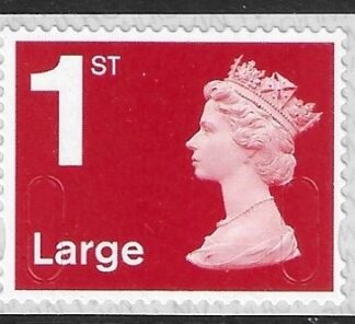 U3038 1st Large  bright scarlet  MBIL  M20L  SBP T2   ISP U/M (MNH)