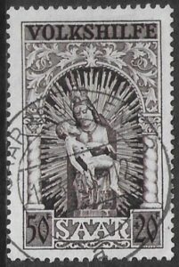 1949 SAAR  SG.285  National Relief Fund.  vfu. (cat. val. £375.00)