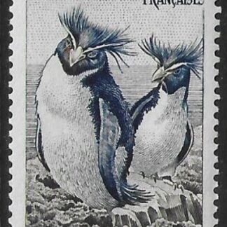 1956 French Antarctic SG.4  50c Rockhopper Penguins.  U/M (MNH)