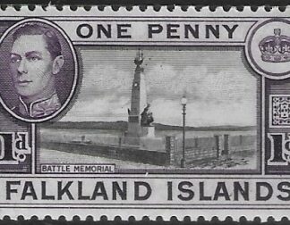 1941 Falkland Islands SG.148  2d black and violet U/M (MNH)