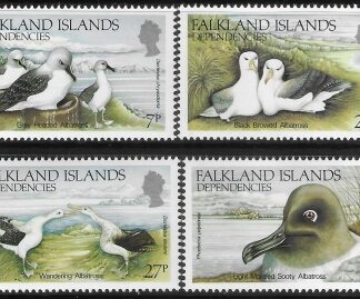1985 Falkland Islands Dependencies SG.125-8 Albatrosses. set 4 . U/M (MNH)