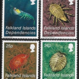 1984 Falkland Islands Dependencies SG.117-20 Crustacea. set 4. U/M (MNH)