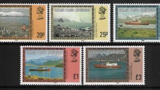 1985 Falkland Islands Dependencies SG.148-52 'imprint date'. set 5. U/M (MNH)