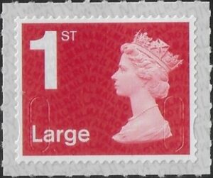 U3003 1st Large bright scarlet 2B M21L SBP T3 Walsall U/M (MNH)
