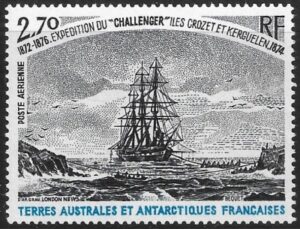 1979  French Antarctic  SG.135  Expedition of The Challenger 1872-6. U/M (MNH)