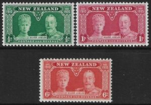 1935 New Zealand  SG.573-5  Silver Jubilee set 4 values u/m  (MNH)
