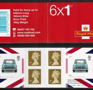 2009 PM17  6 x 1st. Design Classics, Mini Car  ( 2 x SG. 2913 ) + 4  Machins