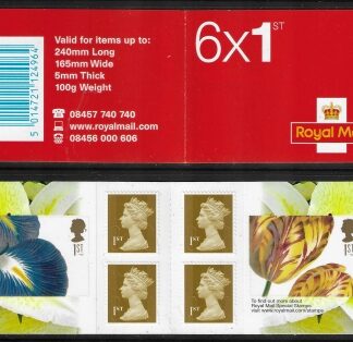 2009 PM18  6 x 1st. NAFAS  ( SG. 2942 & 2943 )  + 4  Machin's (U2983 no 'A' in Mail)