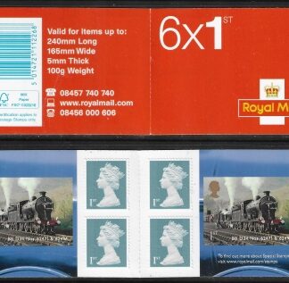 2012 PM34 6 x 1st. Locos of Scotland x 2 (SG.3407) + 4 Machin's.