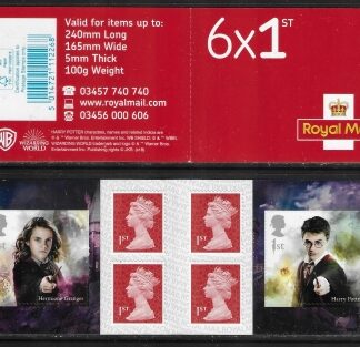 2018 PM64 6 x 1st. Harry Potter ( SG.4152-3) ) + 4 Machins.