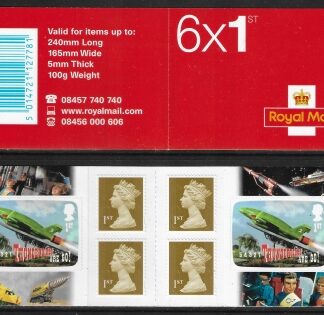 2011 PM27  6 x 1st. Thunderbirds x 2 (SG.3143)  + 4 Machin's (M11L).