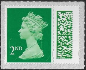 V4525 2nd brt green CB MAIL M22L SBP T4 (from sheet) ISP U/M (MNH)