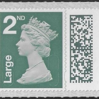 V4527   2nd Large greenish grey 2B MAIL M22L SBP T4  (from sheet) ISP U/M (MNH)