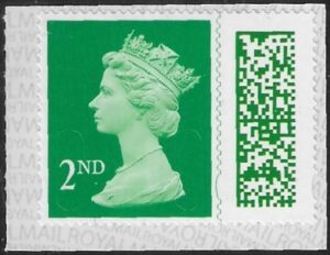 V4502 2nd green CB MEIL M22L SBP T3 (from Booklet) ISP U/M (MNH)