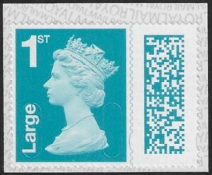V4516 1st Large blue green 2B MFIL M22L SBP T3 (from booklet) ISP U/M (MNH)