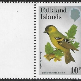 1982  Falkland Islands SG.434w  10p value from Birds set upright Watermark 'variety' U/M (MNH)