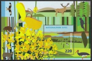 2009 Germany. MS.3605 Eifel National Park. U/M (MNH) cat. value £12.50