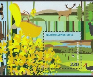 2009 Germany. MS.3605  Eifel National Park. U/M (MNH) cat. value £12.50