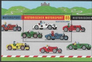 2009 Germany. MS.3617 Historic Motor Sport. U/M (MNH) cat. value £5.50