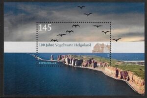 2010 Germany. MS.3653. Helgoland Ornithological Inst. U/M (MNH) cat. value £9.25