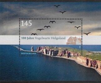 2010 Germany. MS.3653. Helgoland Ornithological Inst. U/M (MNH) cat. value £9.25