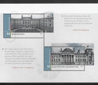 2009 Germany. MS.3621. Government U/M (MNH) cat. value £8.75