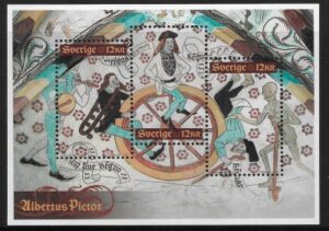 2009 Sweden  MS.2611 500th Death Anniv. Alberto Pictor U/M (MNH)