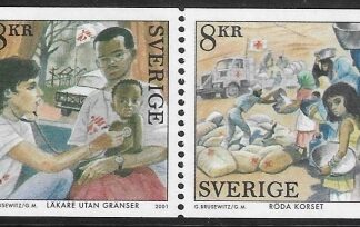 2001 Sweden  SG.2172-3  Centenary of Nobel Prizes (2nd Issue). U/M (MNH)
