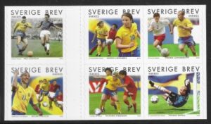 2004 Sweden  SG.2322-7  Centenary of Swedish Football Assoc.  U/M (MNH)