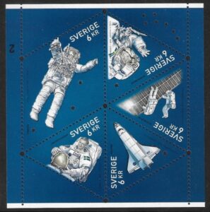 2009 Sweden  SG.2627-31  Journey into Space.  U/M (MNH)