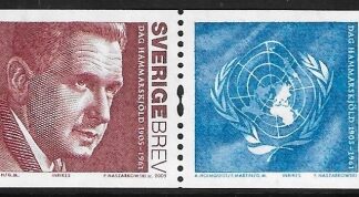 2005 Sweden  SG.2382-3  Birth Centenary of Dag Hammmarskjold.  U/M (MNH)