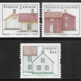 2004 Sweden  SG.2338-40  Provisional Houses.  U/M (MNH)