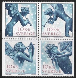 2005 Sweden SG.2428-31 Angel Sculptures. U/M (MNH)