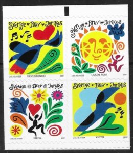 2007 Sweden  SG.2485-8  Spring.  U/M (MNH)