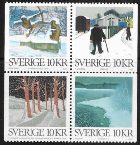 2007 Sweden SG.2481-4 Winter Art. U/M (MNH)