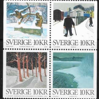 2007 Sweden  SG.2481-4  Winter Art.  U/M (MNH)