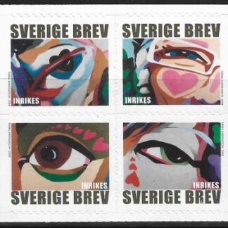 2008  Sweden  SG.2551-4  'Want to see you'.  U/M (MNH)