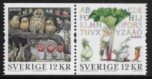 2010  Sweden  SG.2646-7  Europa 'Childrens Books'.  U/M (MNH)