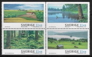 2007 Sweden SG.2509-12 Landscapes. U/M (MNH)