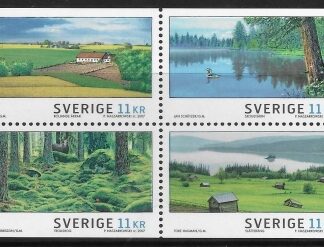 2007  Sweden  SG.2509-12  Landscapes.  U/M (MNH)