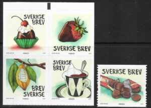 2007 Sweden SG.2513-7 Chocolate. U/M (MNH)