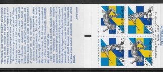 1994 Finland Stamp Booklet SB43 'Athletics'. with booklet pane SG.1367a U/M (MNH)