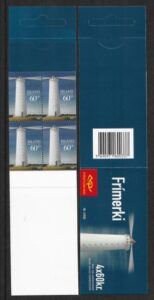 2002 Iceland SB53 Lighthouses Stamp Booklet (paneSG1019a) U/M (MNH)
