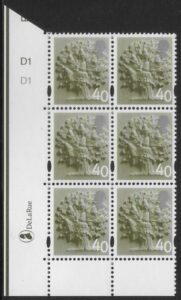 EN9  40p Oak Tree 2B    cyld. D1 D1  Phos D1    DLR  U/M (MNH)