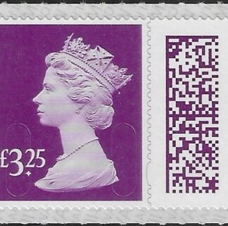 V4620  £3.25 purple  2B MAIL M22L SBP T4  ISP (from sheet) U/M (MNH)