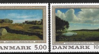 1992 Denmark  SG.992-3 Paintings set 2 values U/M (MNH)
