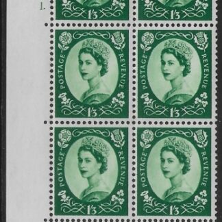 S143 1s/3d crowns wmk. Cyld. 1 dot perf E/I  mounted mint.