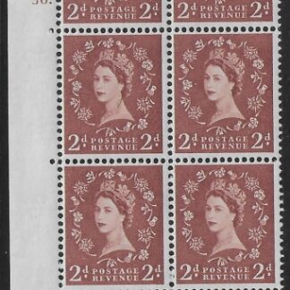 S40 2d crowns wmk. Cyld. 30  dot perf E/I  U/M (MNH).