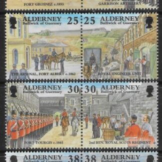 1999 Alderney  SG. A132-9  Garrison Island Forts no.3. U/M (MNH)
